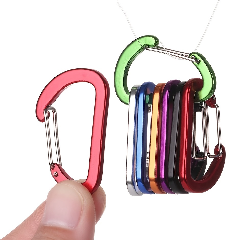 Keychain Clips Camping Lock Buckle Climbing Snap Clip Fishing Small  Carabiner