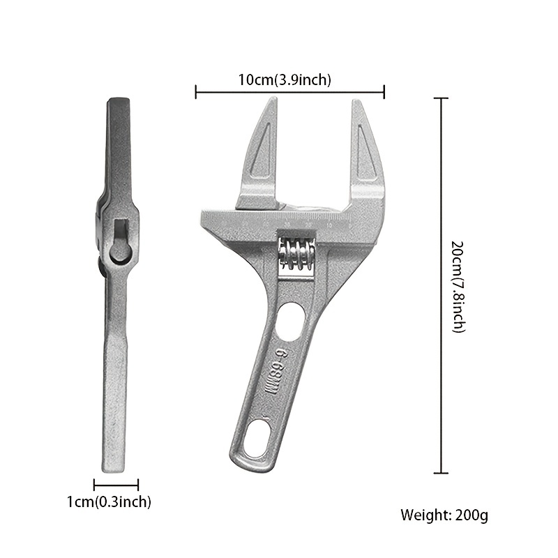 Mr. Pen- Small Wrench, Wrench, Adjustable Wrench, 6 Inch, Adjustable  Wrenches, Wrench Adjustable, Adjustable Wrench 6 inch, Pocket Wrench, Small