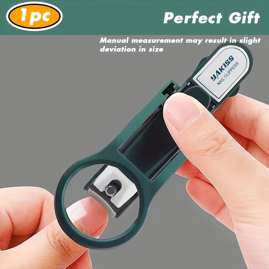 Heavy Duty Nail Clipper Magnifier Set for Seniors