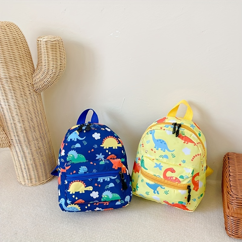 Cute Fashion Dinosaur Print Backpack For Boys Girls - Temu