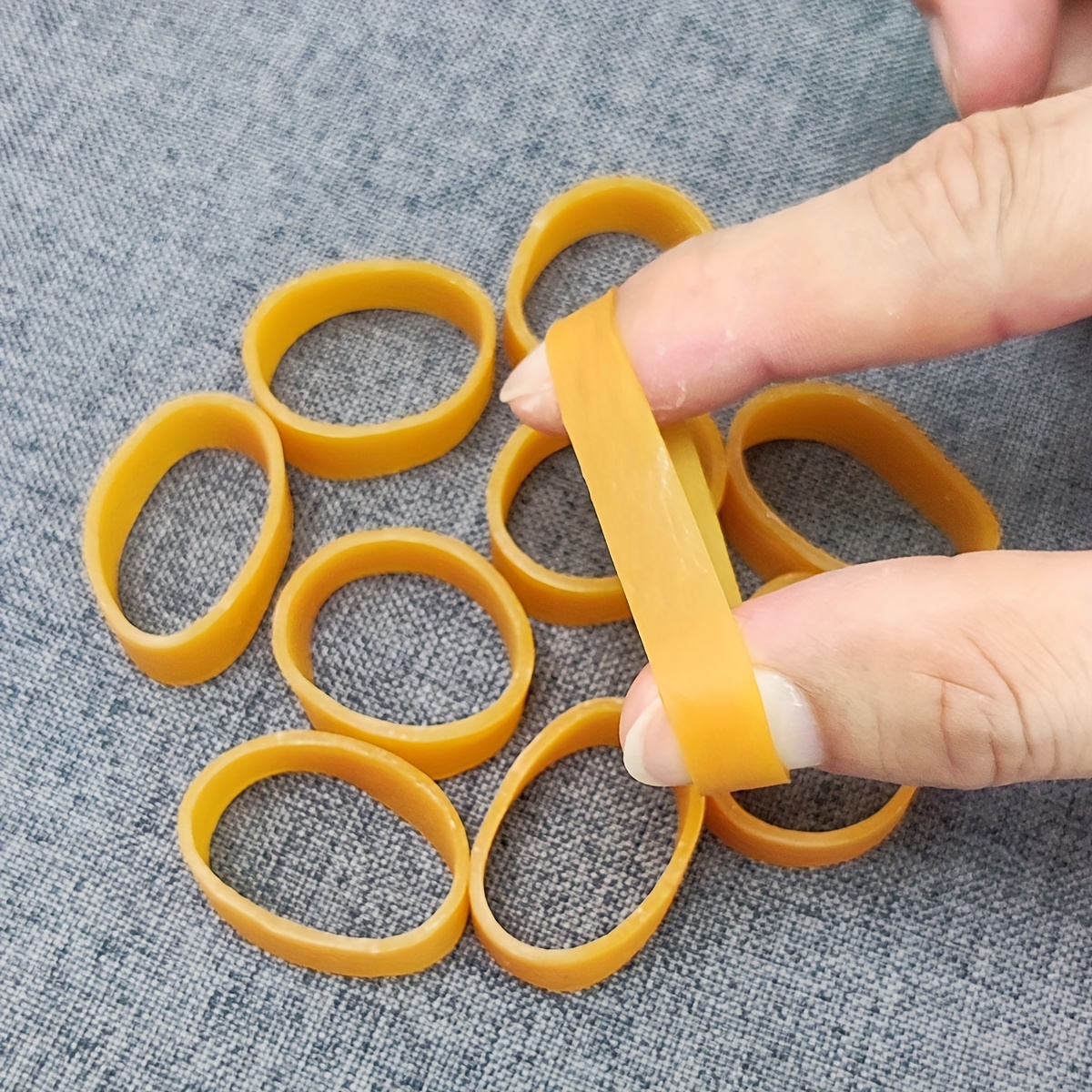 YXSLC banda de goma elástica bandas de goma sujetadores bandas  elásticas utilizadas para oficina escuela suministros de papelería  estirables resistentes bandas elásticas de goma gran flexibilidad y buena  fijación : Productos