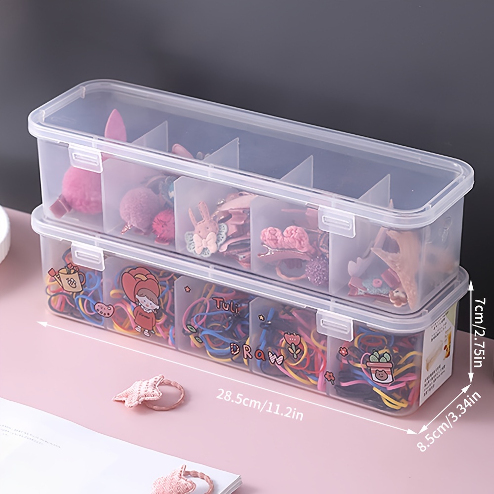 Hair Accessory Container Jewelry Storage Box Treasures Showcase Hair Tie  Container for Bracelets Necklaces Bows Lipstick Jewelry - AliExpress