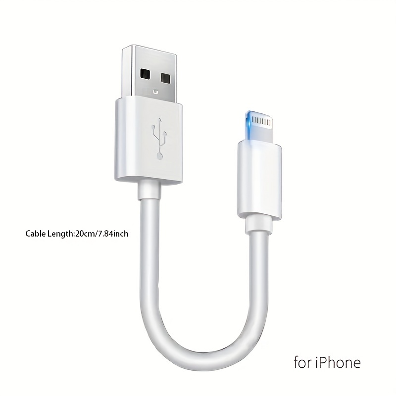 0 2m 7 8in short usb charging cable for iphone android micro usb type c details 0