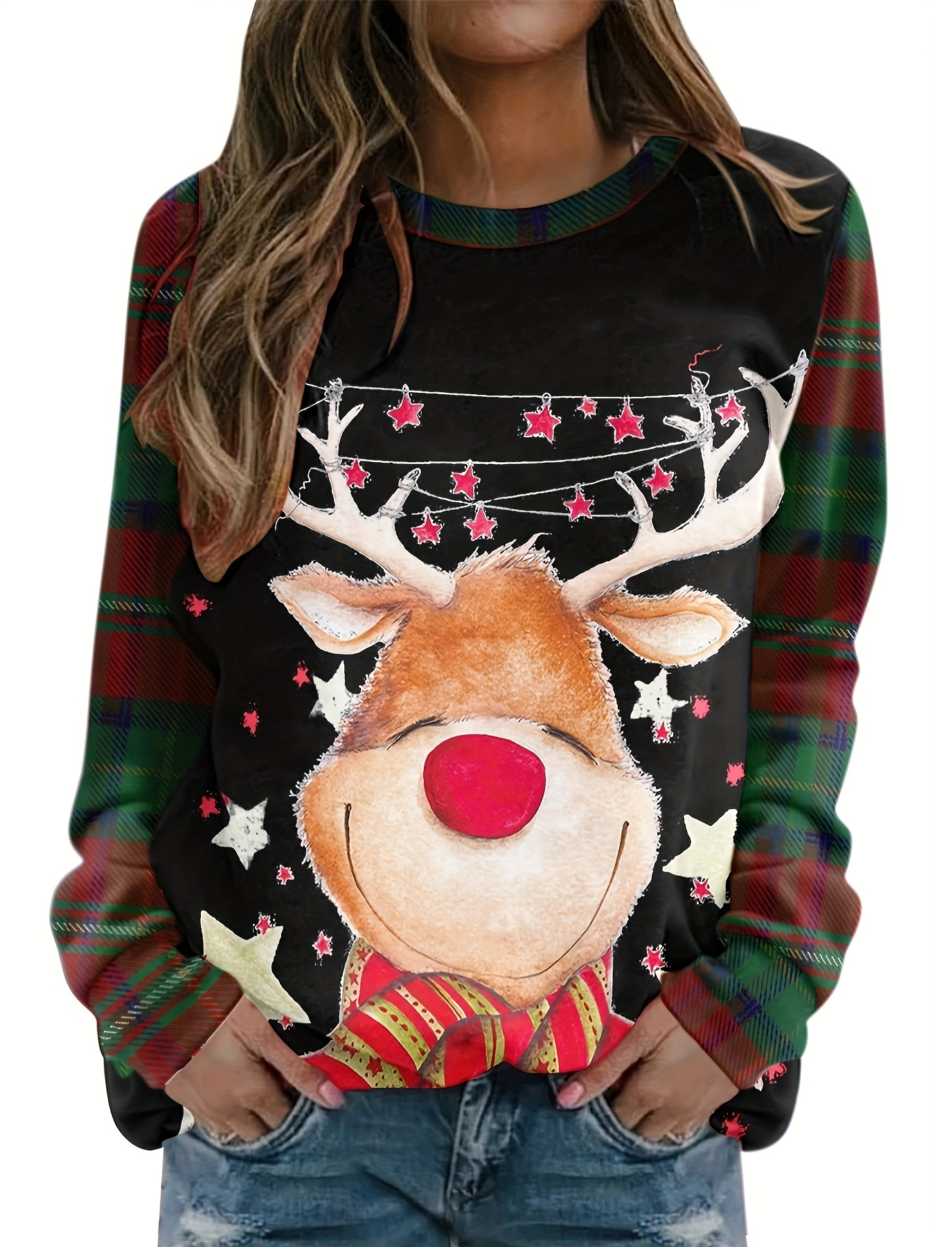 Graphic best sale christmas sweatshirts