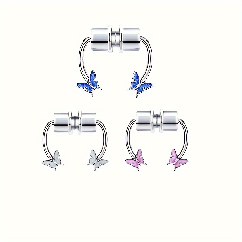 Non Pierced Stainless Steel Magnet Nose Nail Rings for Men and Women  Jewelry - China Nose Piercing and Nose Rings price
