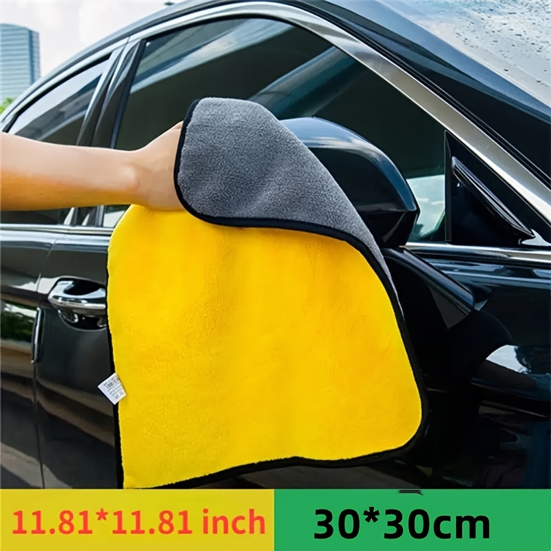 Microfiber Towels For Cars Extra Thick Car Microfiber Drying - Temu