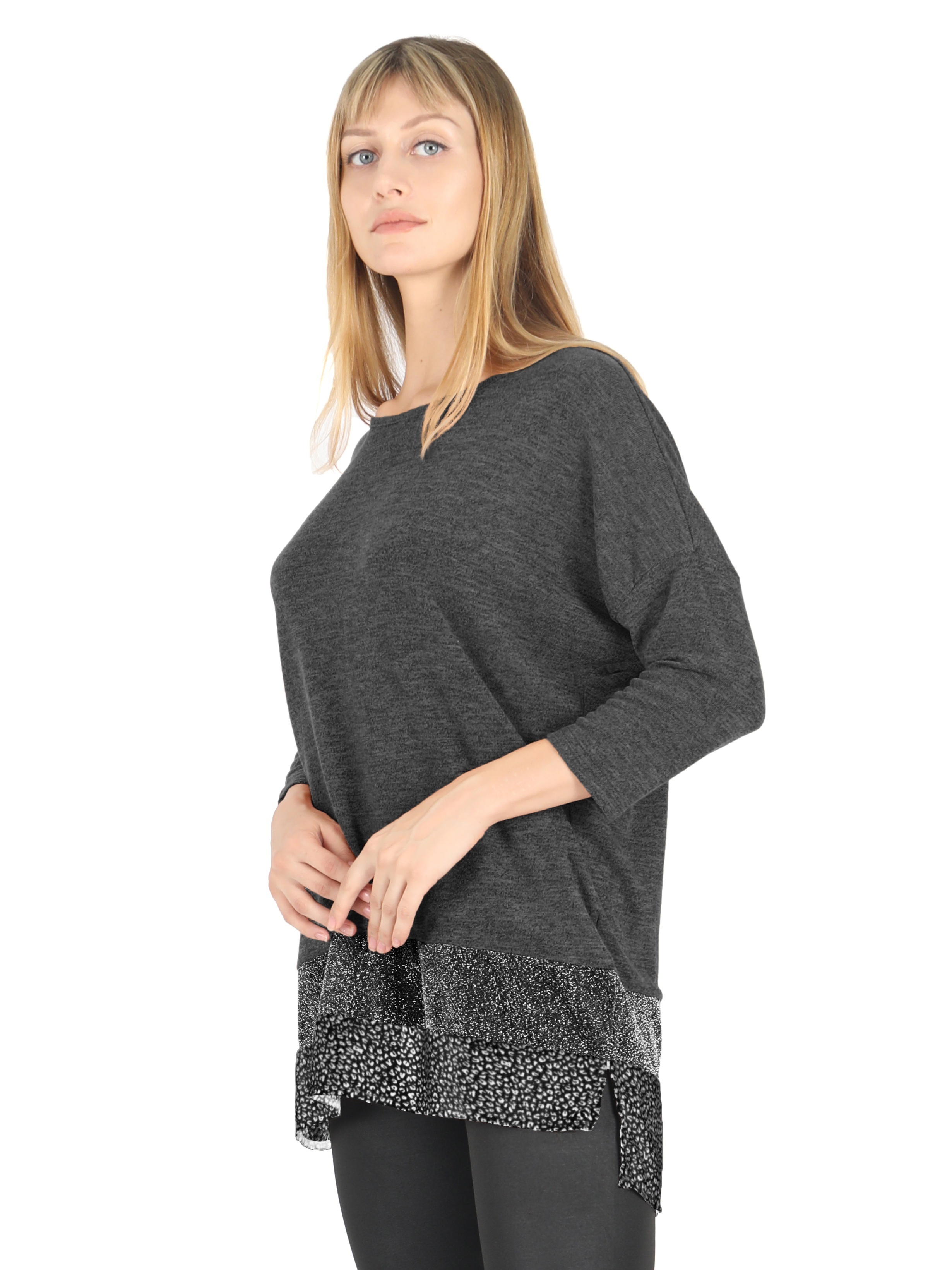 Buy Free to Live 3 Pack 3/4 Sleeve Long Tunic Tops to Wear with Leggings  for Women Loose Fit Dressy Fall Shirts Travel Clothes Online at  desertcartSamoa