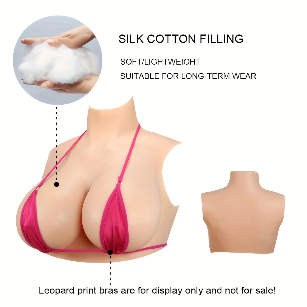 Costume Accessories D Cup Breast Forms For Crossdresser Costumes