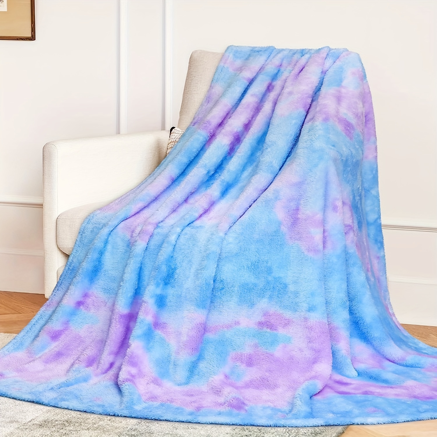 

1pc Throw Blanket, To My Mother From Daughter Throw Blanket, Warm Cozy Soft Blanket For Couch Bed Sofa Office Camping