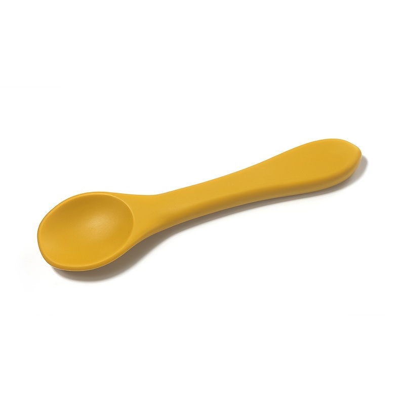 Baby Spoons Bpa Free Soft-tip First Stage Silicone Infant Spoons - Temu