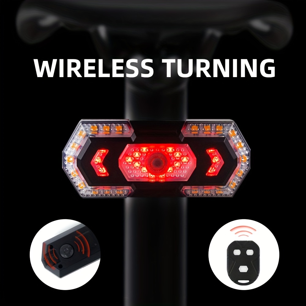 DE USB FAHRRAD LED Bremslicht Blinkern Blinker Kabellos Lampe mit  Fernbedienung EUR 7,99 - PicClick DE