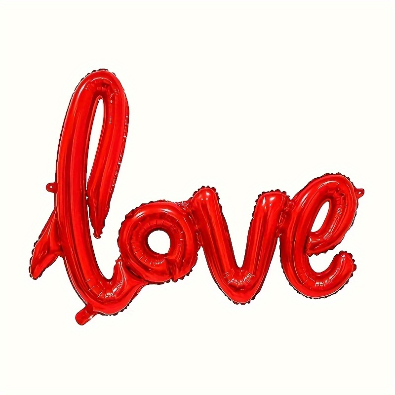 53pcs Red Latex Balloons Set Love Proposal Engagement Wedding Decor