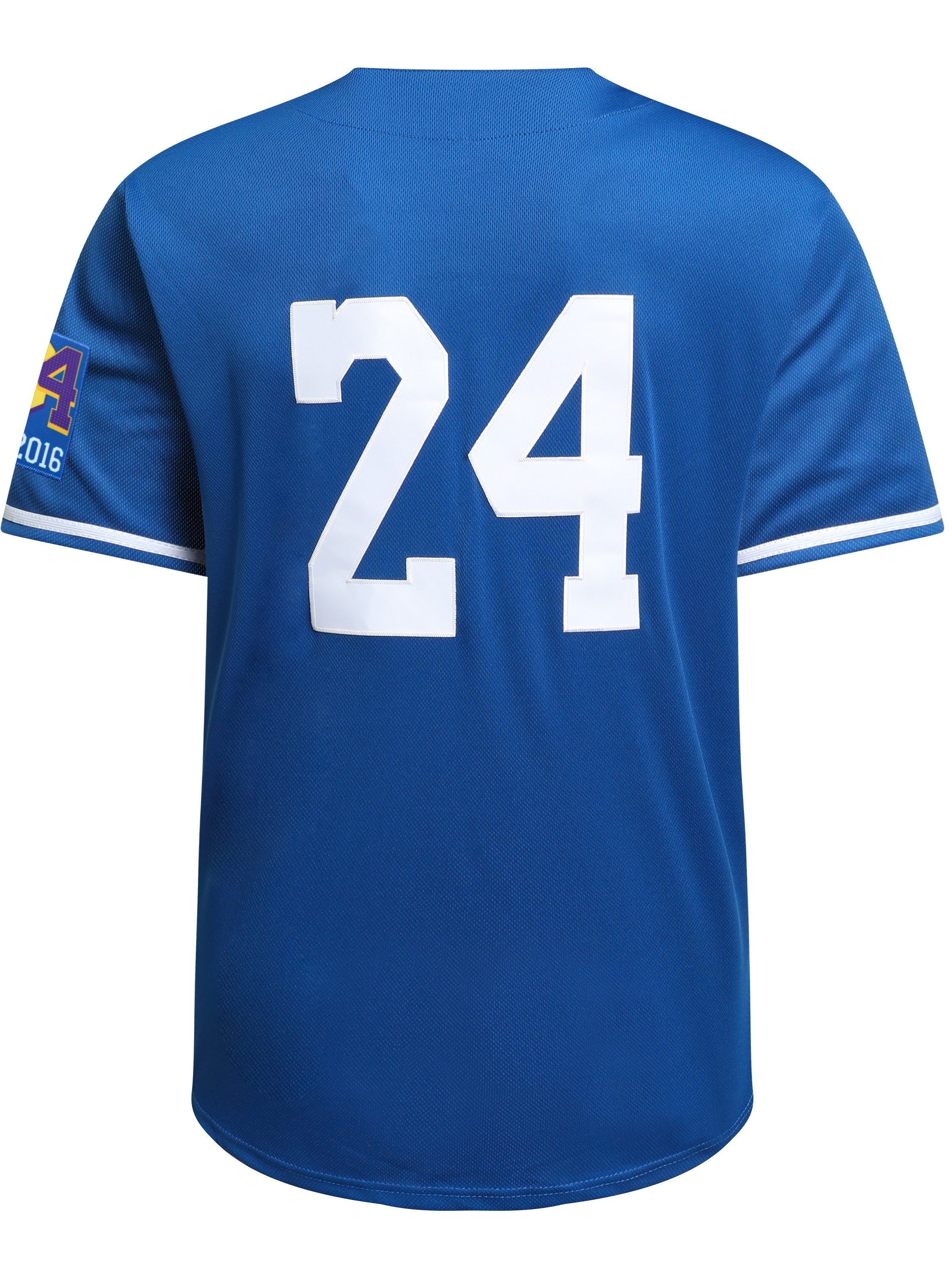 Personalized Men's Baseball Jeresy #8#24 Mamba Jersey Shirts Stitched 
