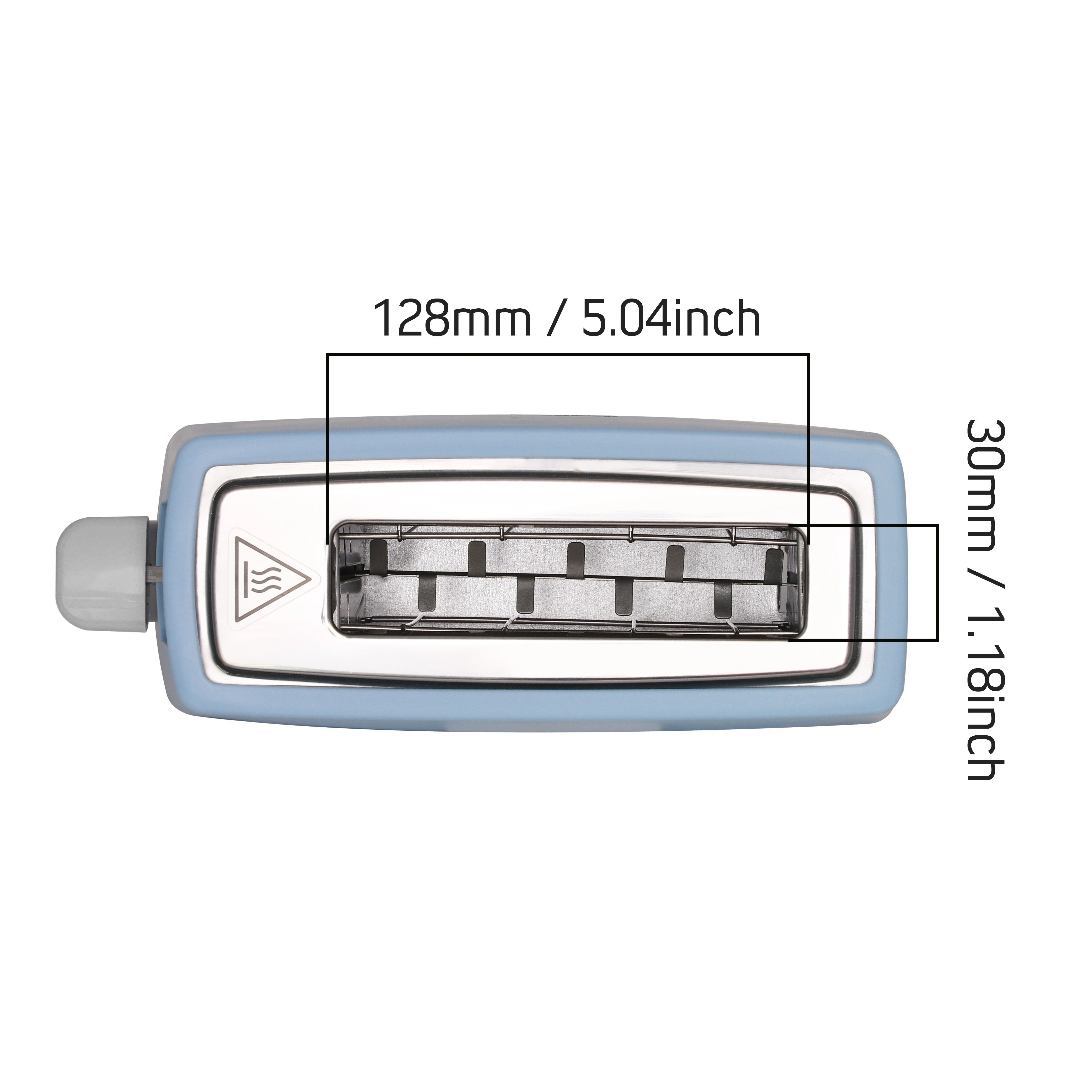 Single Plastic Toaster 6 Browning Levels Various - Temu