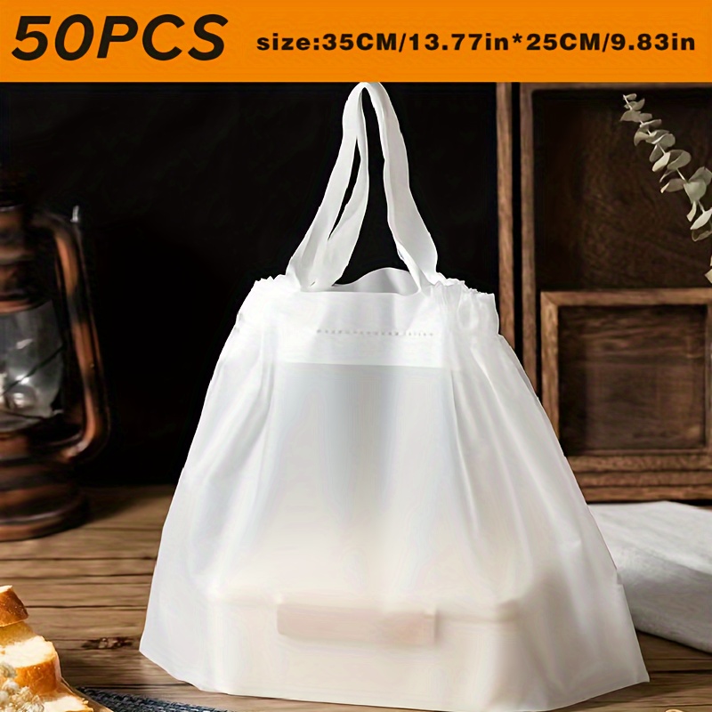 Translucent Food Food Packaging Bag Bakery Packaging Bag - Temu