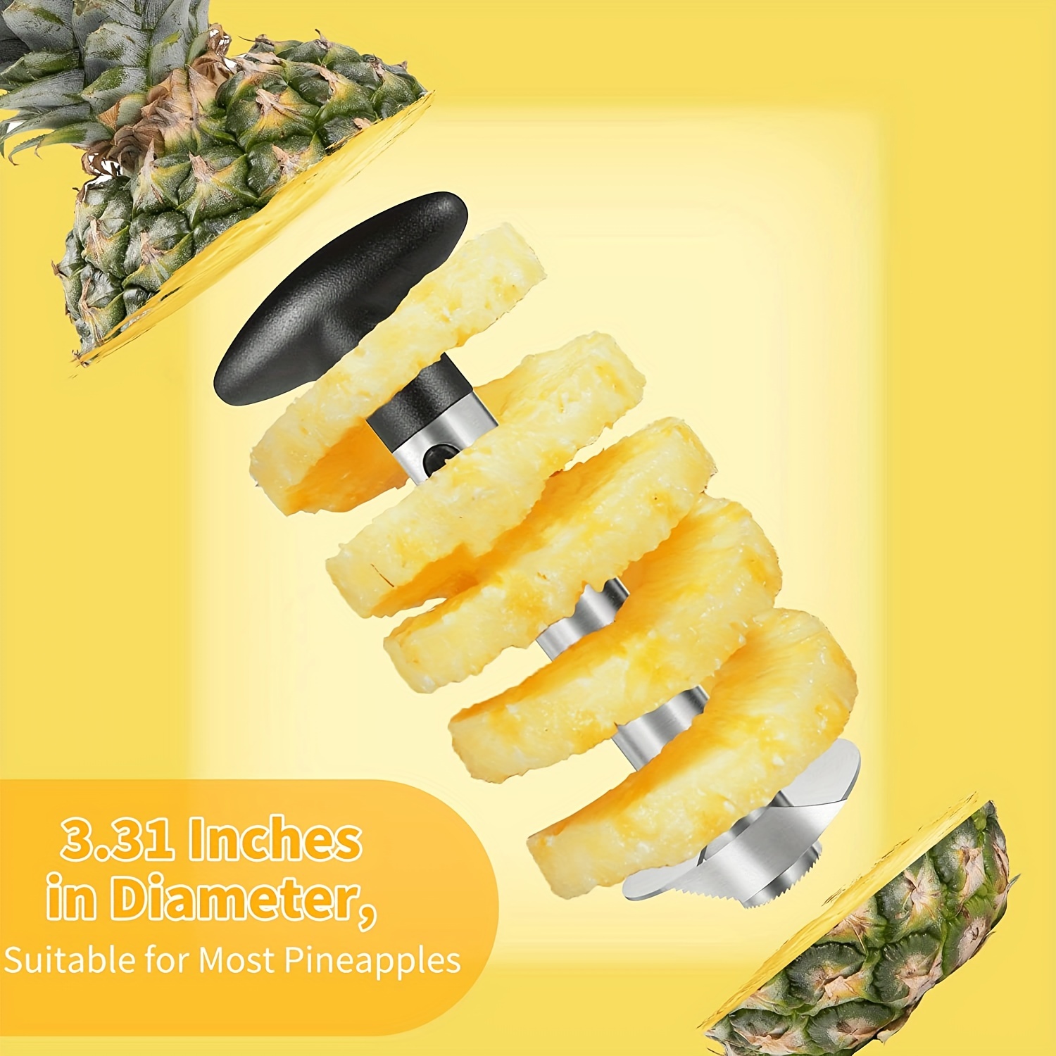 Creative Manual Pineapple Peeler Fruit Core Separator Pineapple Cutter  Pineapple Knife Kitchen Accessories Kitchen Gadgets Tools - AliExpress