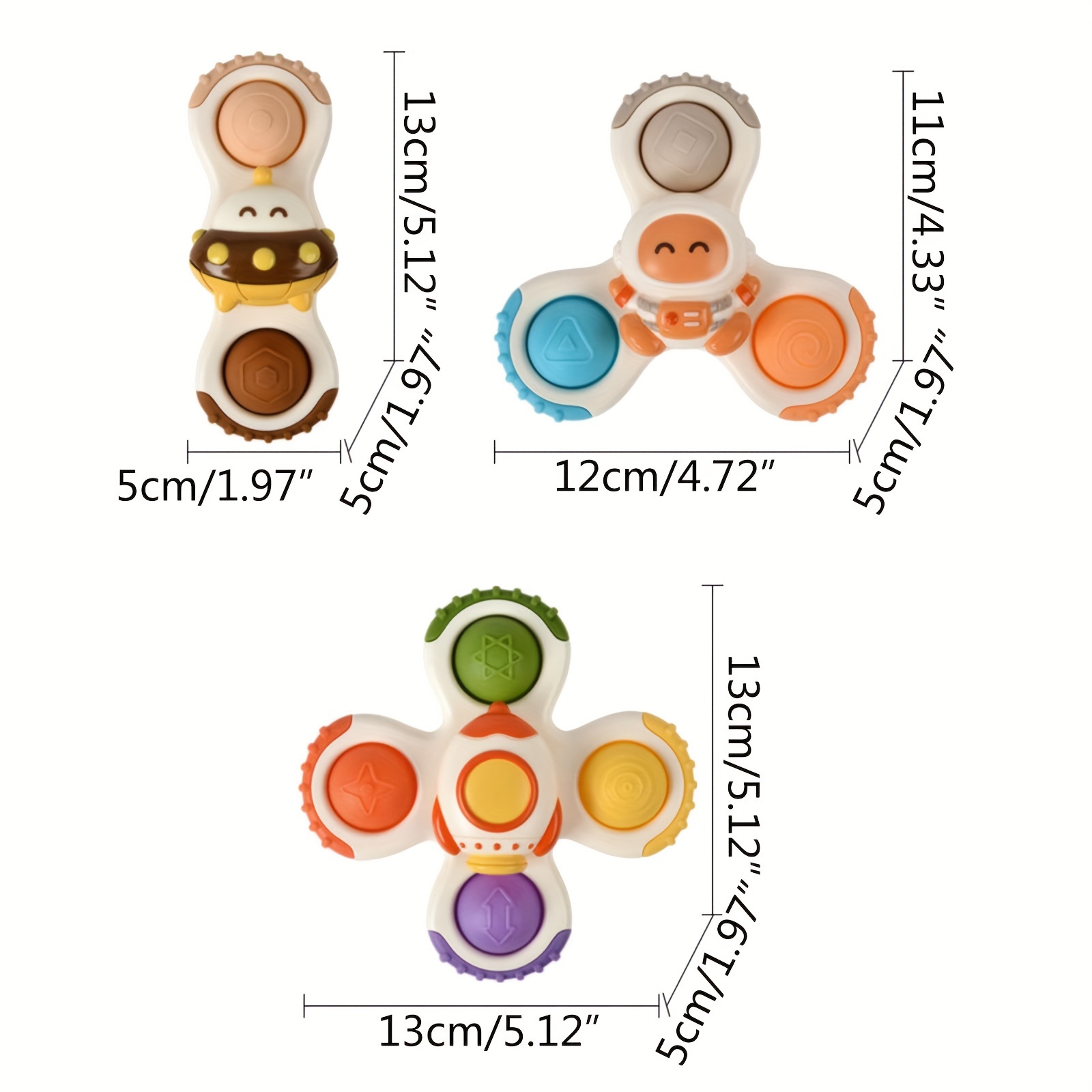 Suction Cup Spinner Toys For Boys Funny And Doing Baby - Temu