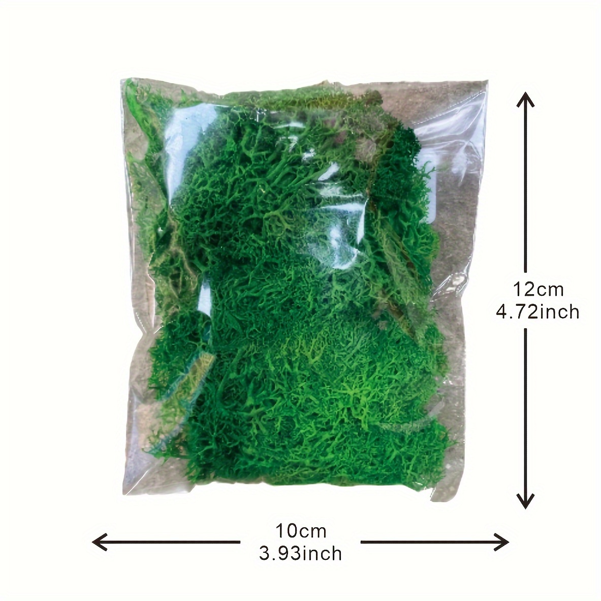 20g Artificial Fake Moss, DIY Simulation Moss Grass Micro Landscape Layout,  Green Plant Lawn Potted Plant Window Decoration Landscape Design