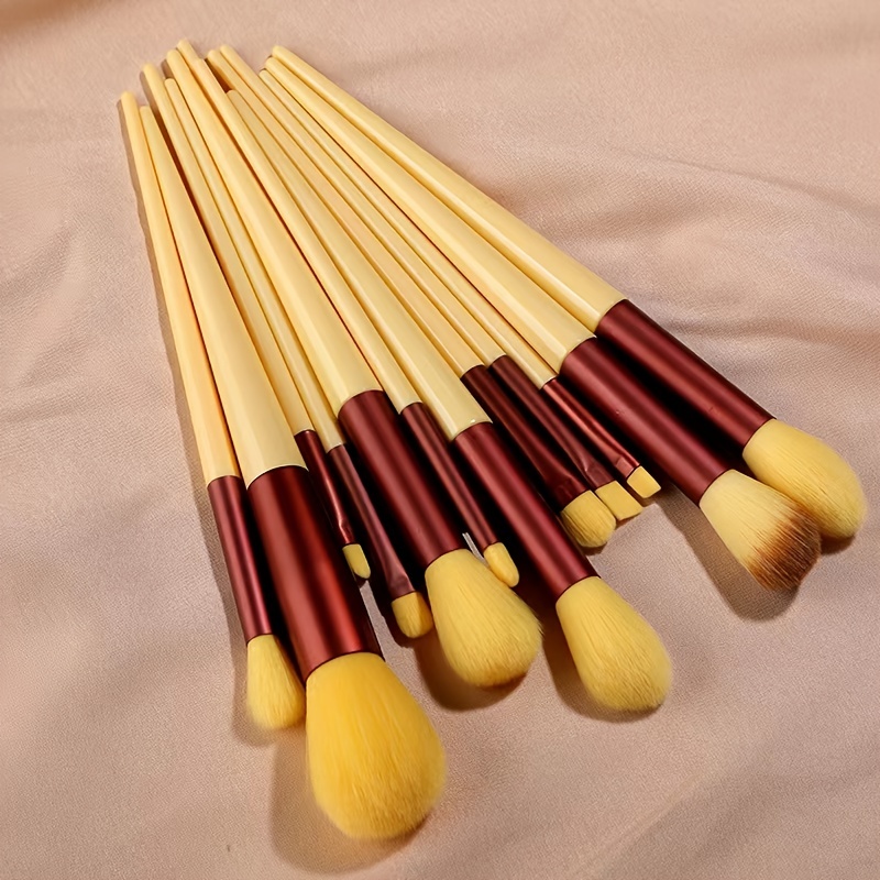13PCS Soft Bristle Makeup Brushes Kit Complete Set for Beginners