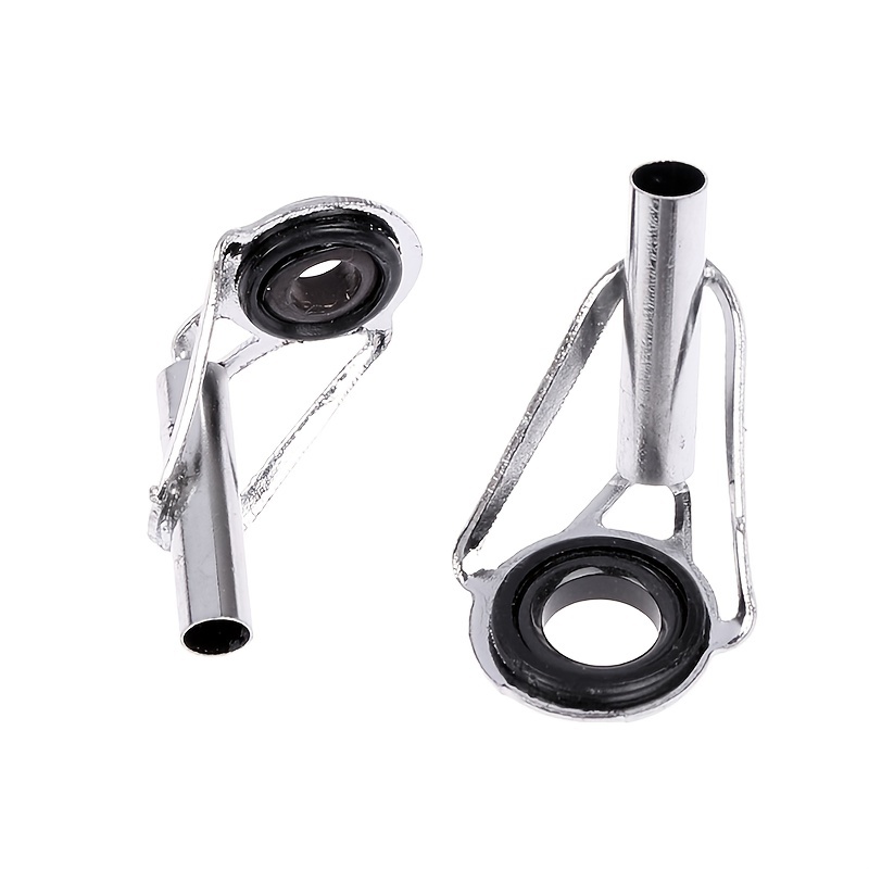 5pcs Fishing Rod Tip Fishing Rod Eye Guide Stainless Steel Line Ring Repair Kit