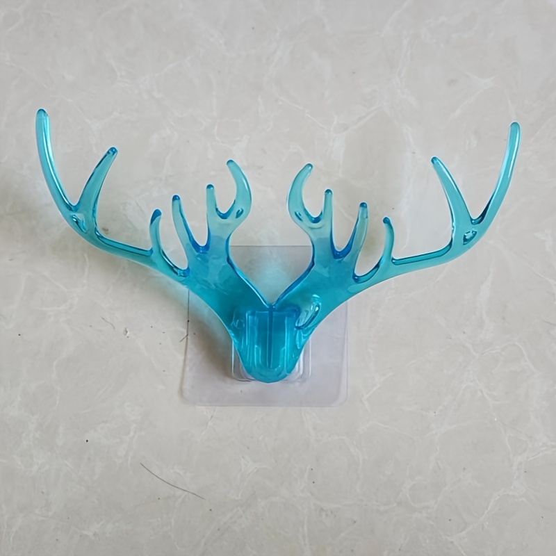 American Antler Decorative Hook Self-Adhesive Punch-Free Wall