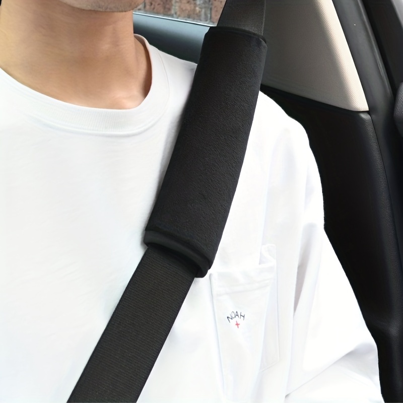 Coussinets de ceinture de sécurité de voiture doux, 2 pièces