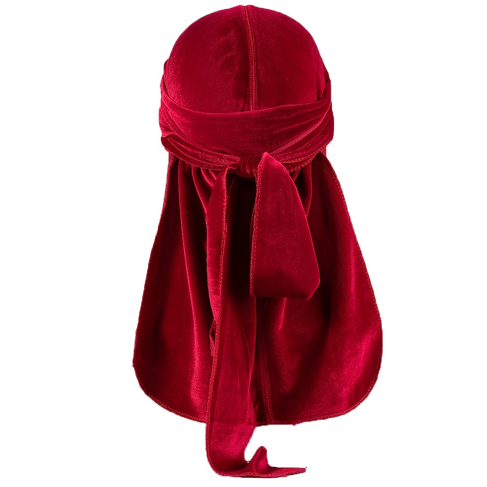 Pure Velvet Silky Long Lasting High Quality Durag For Waves