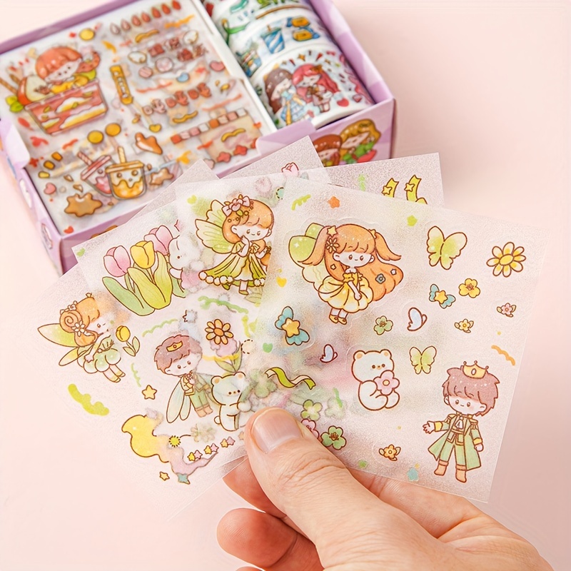 Étiquettes stickers autocollant japon scrapbooking - papier