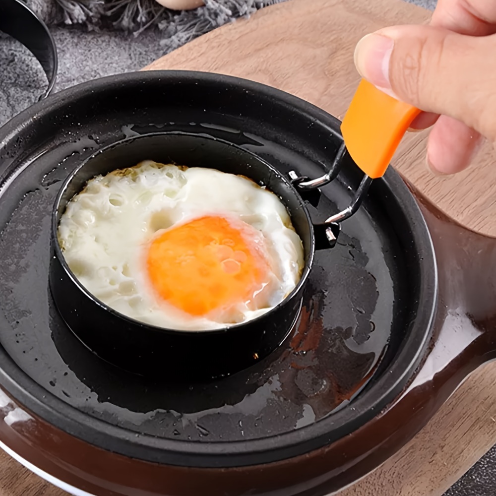 Silicone Egg Rings Fried Frying Pan Round Mould Pancakes Burger