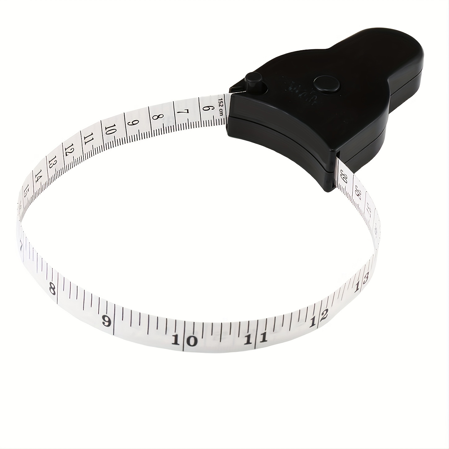 150cm/60Inch Body Measuring Tape Automatic Telescopic Tape Measure Ruler  Fitness Body Metric Centimeter Tape Sewing Tools