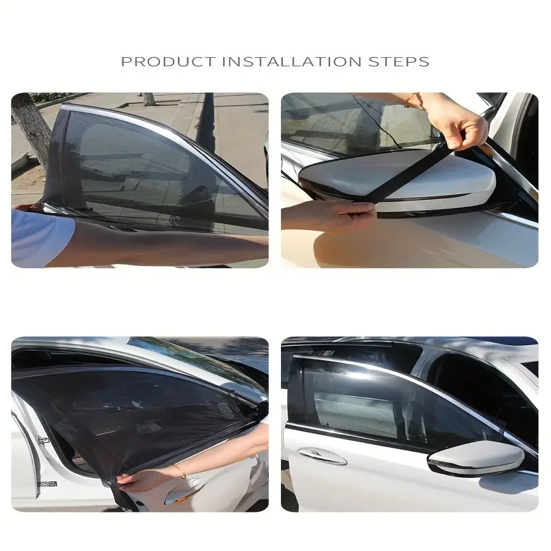 Sonnencreme Belüftung Autofenster Moskitonetz Autofenster  Auto-Anti-Moskito-Fenster Autofenster Sonnenschutz Kann Für Geschäftswagen  Verwendet Werden