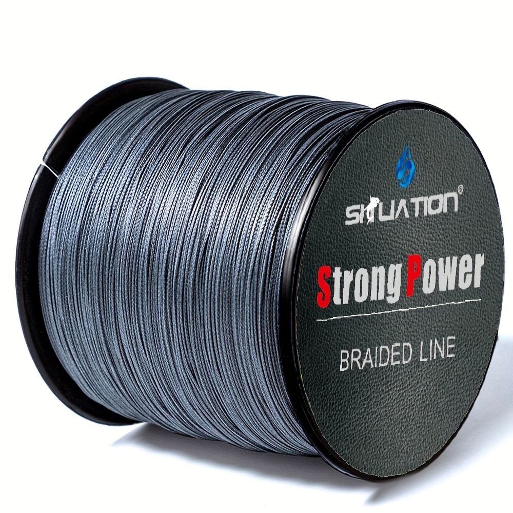 

300m/500m 4-strand Pe Braided Fishing Line, 328yds/547yds Strong Pull Wear Resistant Fishing Line, Fishing Gear
