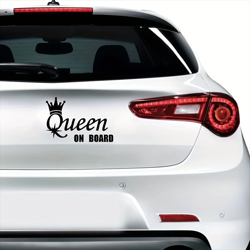 Queen Crown Autocollant Voiture Autocollant Carrosserie - Temu Belgium