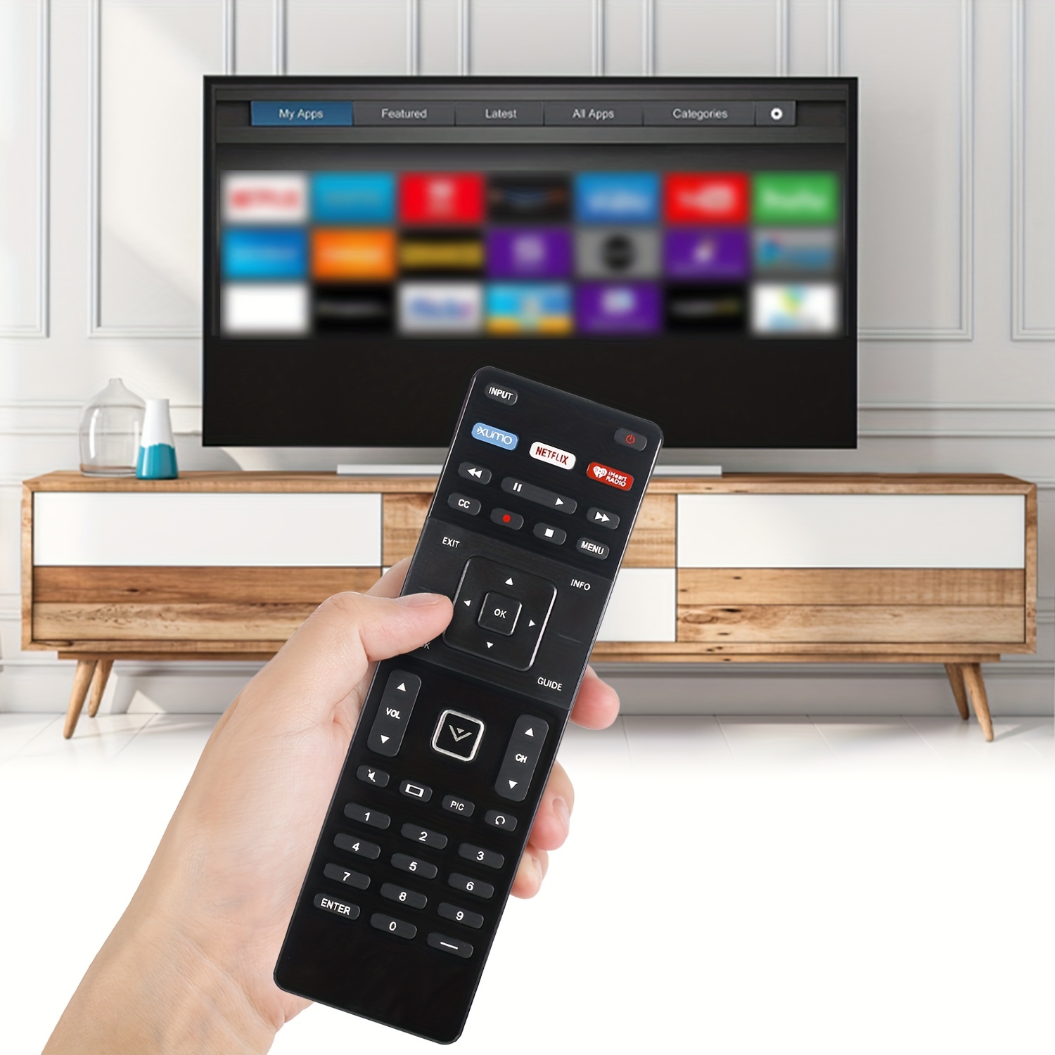 Télécommande TV Universal Sans fil Contrôleur Intelligent Remplacement pour  Samsung HDTV LED Smart TV Numérique 