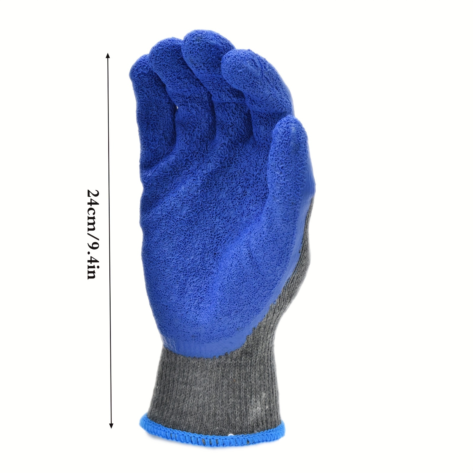 Heavy Duty Rubber Latex Coated Work Gloves