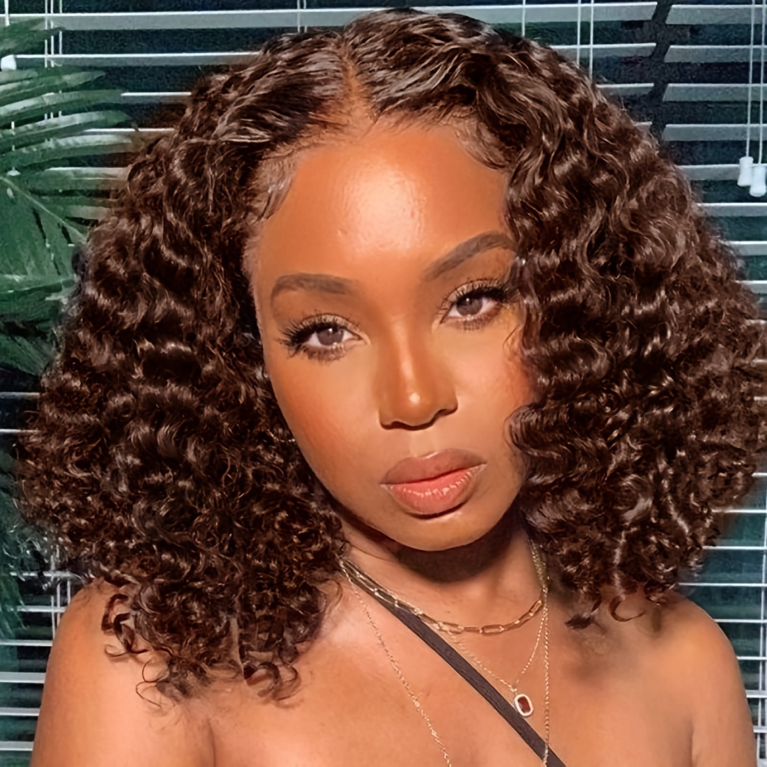 Afro Short Curly Bob Human Hair Wig Women Human Hair Wig Temu