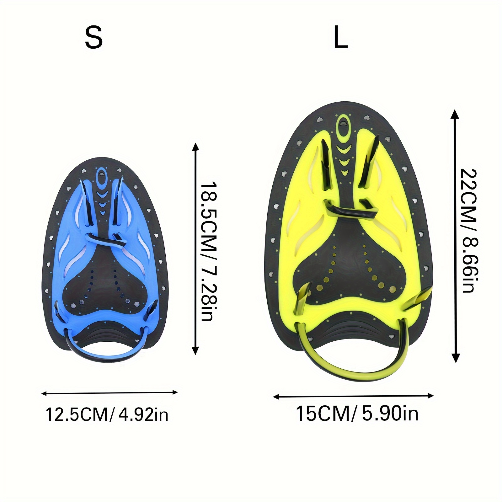 Swimming Aid Paddles Swim Training Fins Water Gloves - Temu