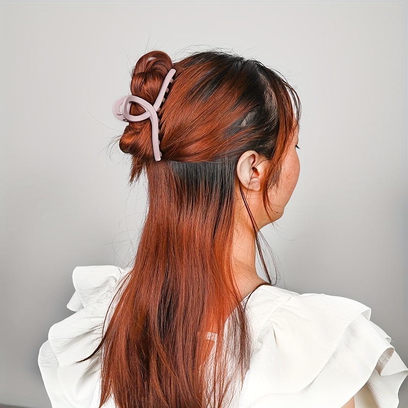 Women's Hair Claw Clip Geometric Hair Clip Set Minimalist - Temu