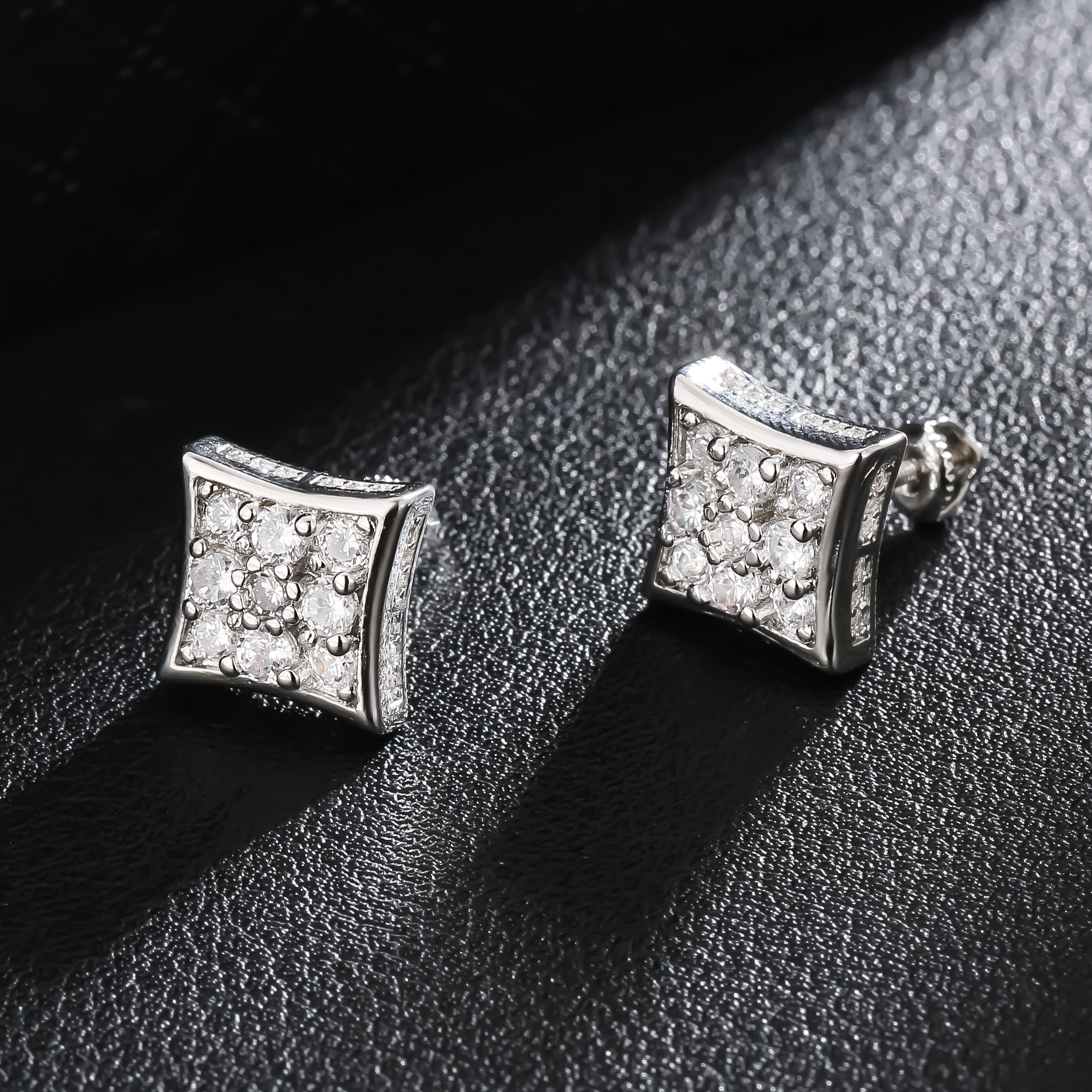 Men's Fashion Zircon Letter ok Earrings, Hip-hop Trendy Punk Style  Earrings Jewelry Gifts For Men - Temu United Arab Emirates