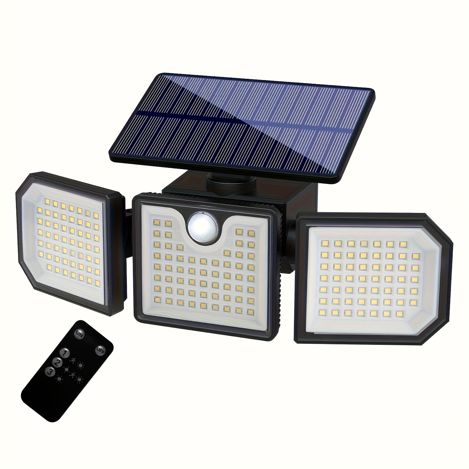 Lampe Solaire Exterieur, Projecteur LED Exterieur Detecteur de