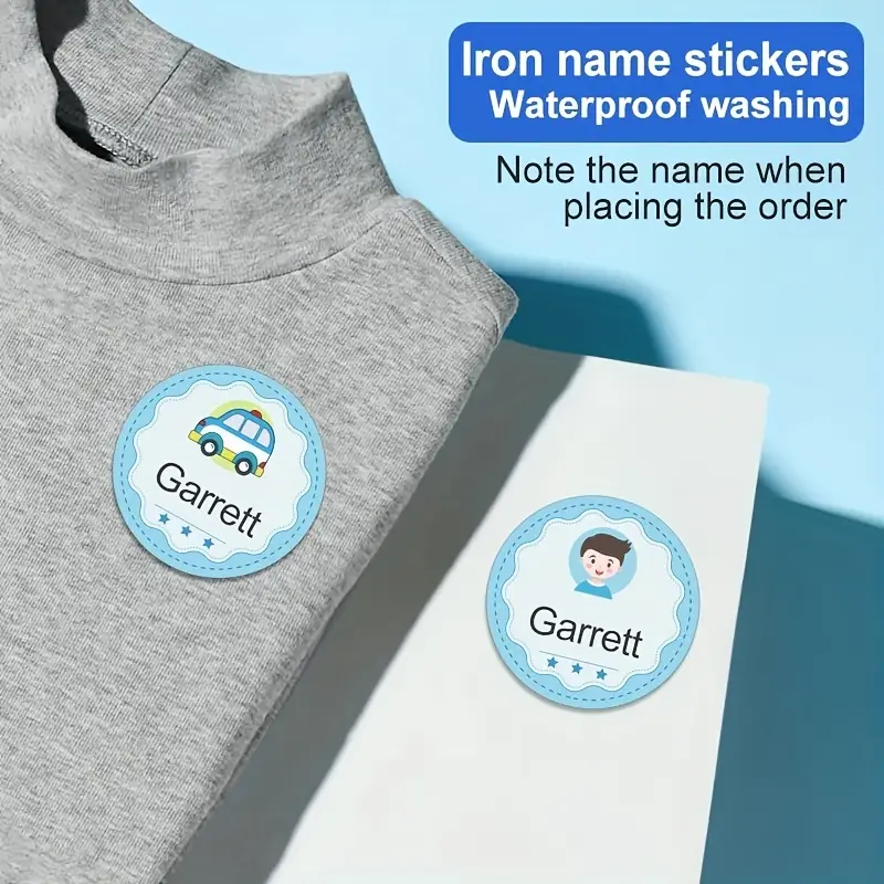 Customized Iron Labels Distinct Clothing Identity Integral - Temu