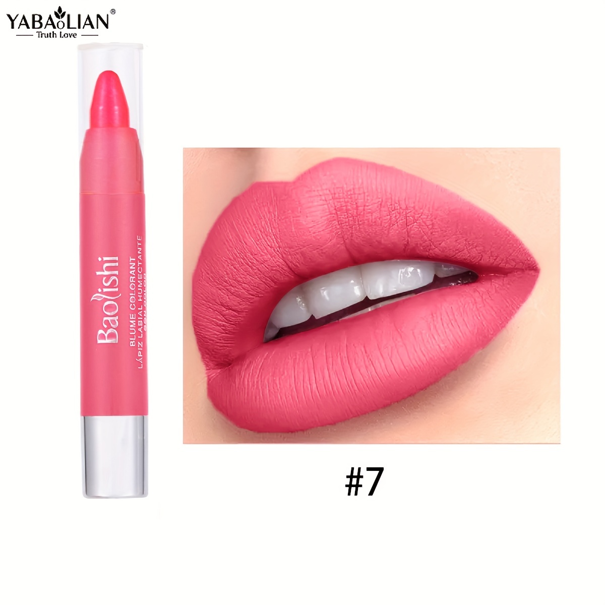 ZITIANY Milk Lipstick Lip Velvet Waterproof-Matt Lipstick Pen Pencil Makeup  Lipstick Line Lipstick Items under 3 Dollars