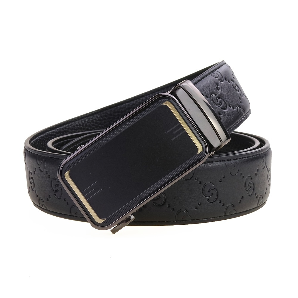 Men's Auto Buckle Belt for Business Working