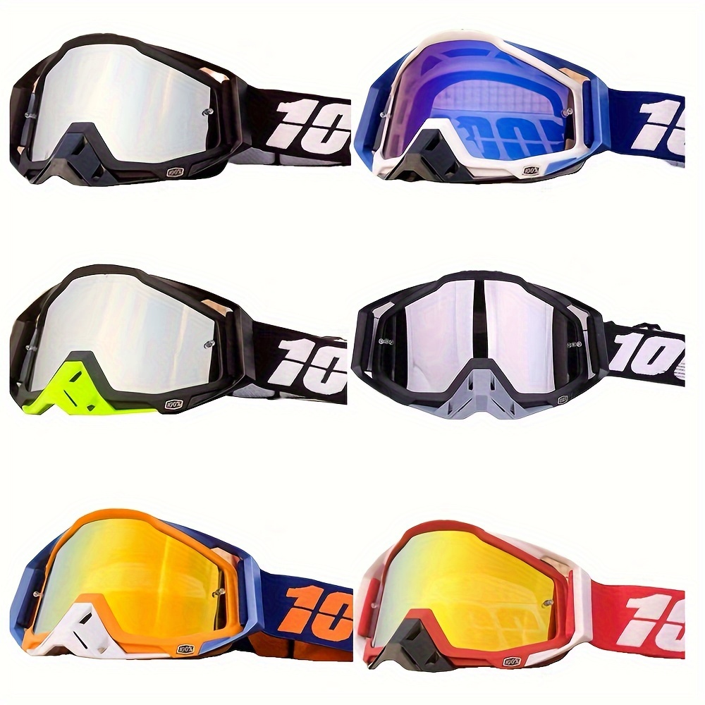HZ maschera/occhiale motocross Total Black MX-DH-MTB