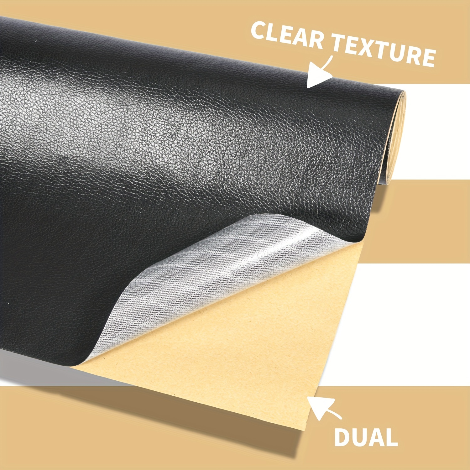 Self Adhesive Leather Repair Patch Leather Repair Tape Large - Temu