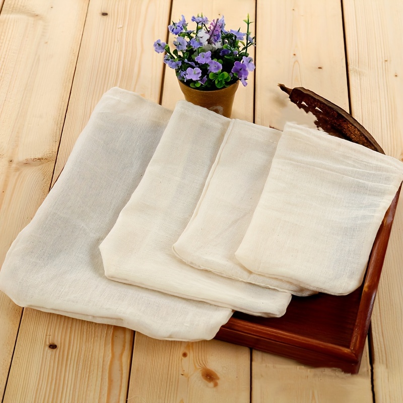 Present Cotton Muslin Cloth for Straining Unbleached