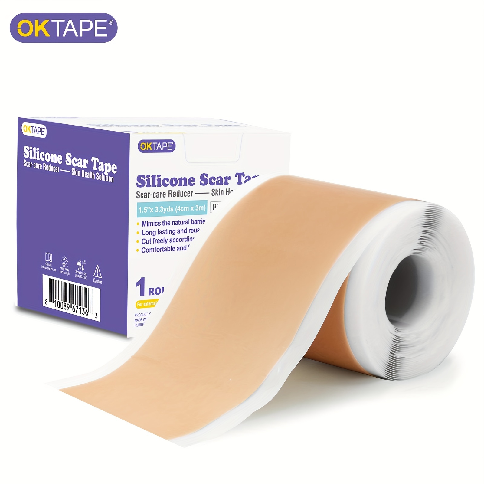 Silicone Scar Tape Sheets Strip 1 6 X 60 Inch Scar - Temu