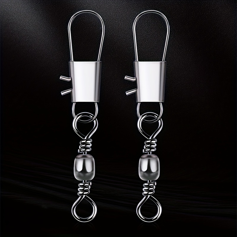Fishing Swivels Snaps Stainless Steel Connectors Quick - Temu