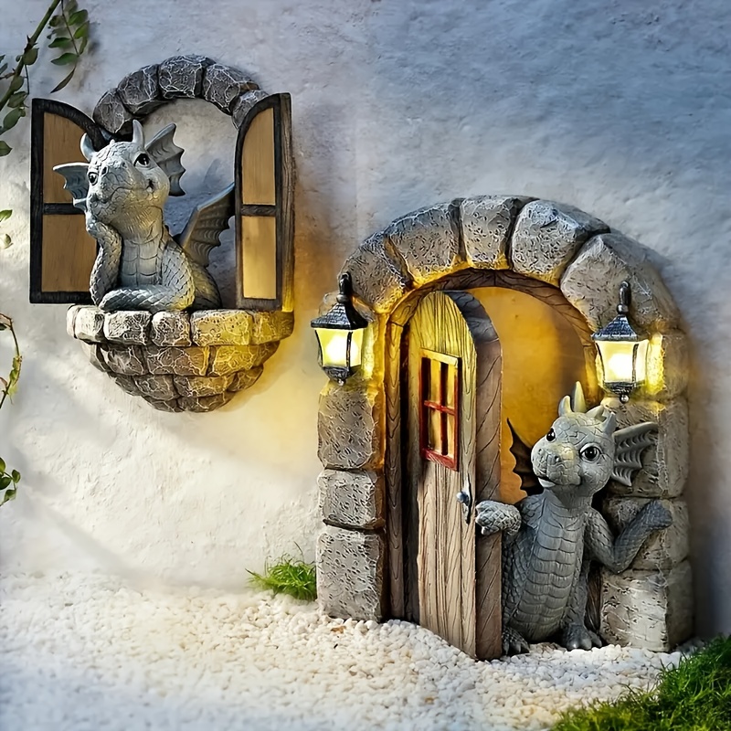 1pc Decoración Pared Exterior Animales Granja En Forma Vaca - Temu