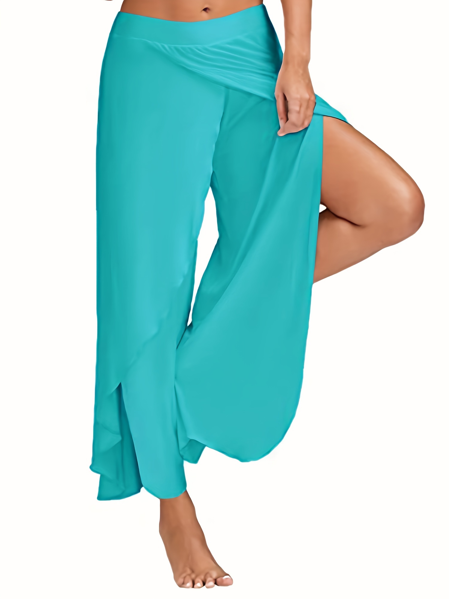 Layered store palazzo pants